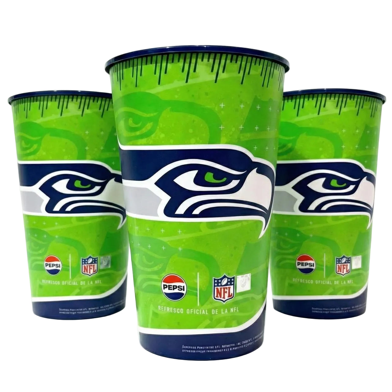 Official NFL Seattle Seahawks Pepsi Cup | Mexico Collectable